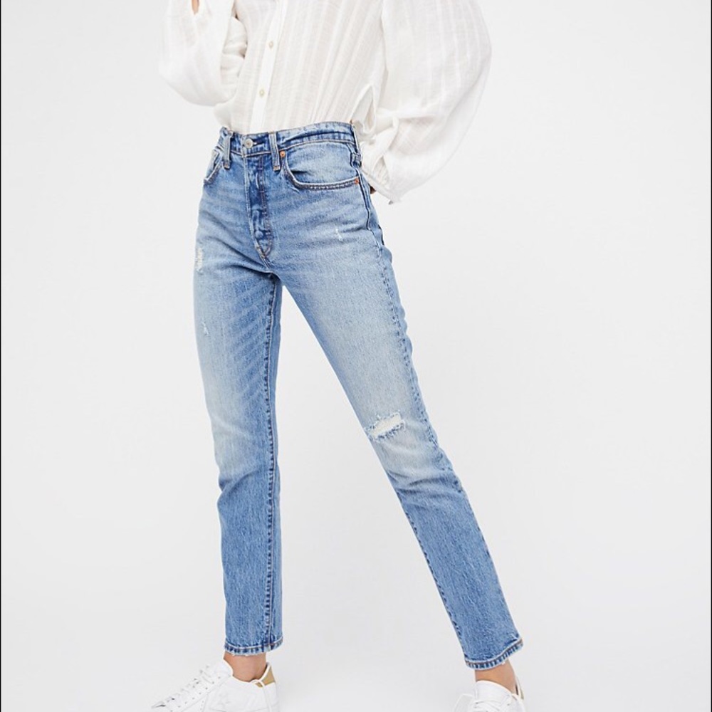 Classic Levi's 501 skinnys